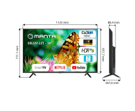 Manta 50LUS122T UHD, SmartTV - 1373830 - zdjęcie 2